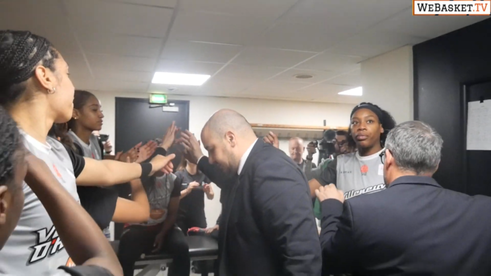 « L’ESPOIR » inside ESBVA-LM lors du match 2 de la finale