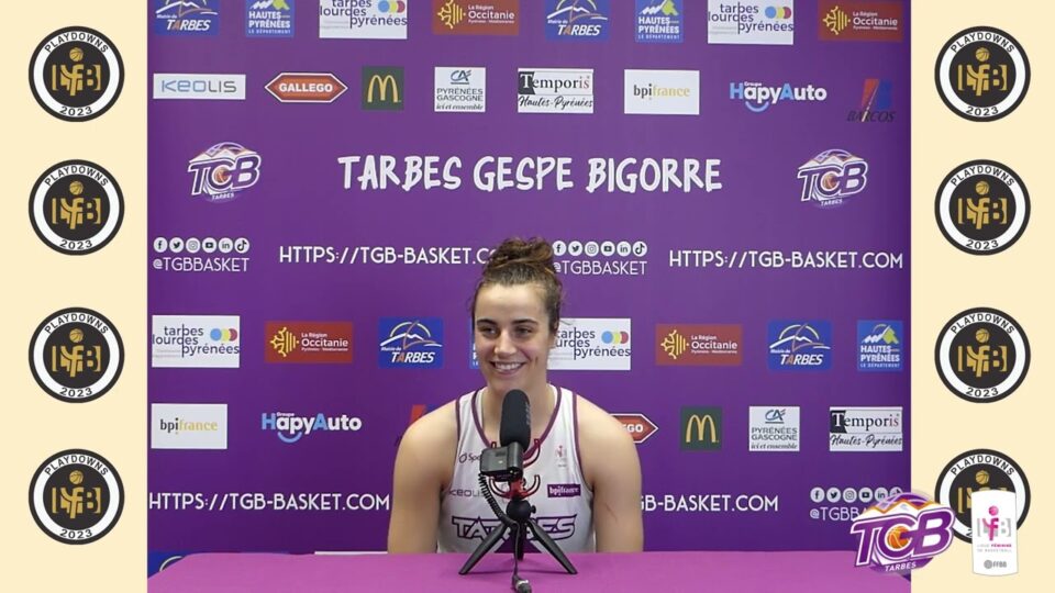 LFB : Conférence de presse après Tarbes – Toulouse