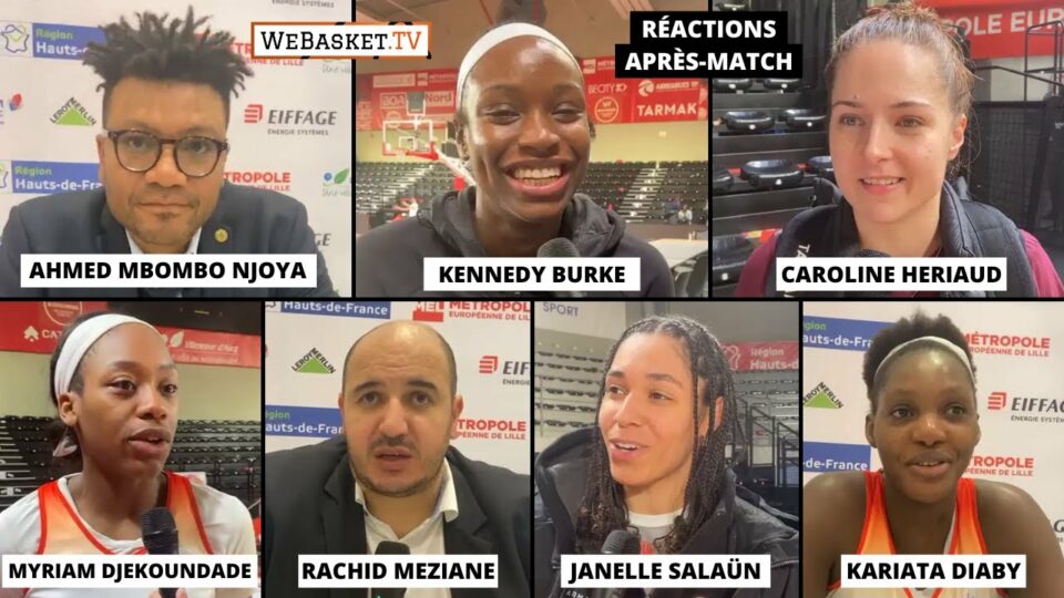 LFB : Réactions après Villeneuve d’Ascq – Lattes-Montpellier