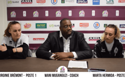 LFB : Conférence de presse après Landerneau B. B. – Toulouse