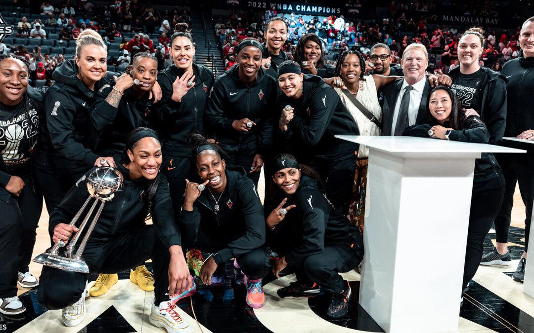 WNBA : Revivez la cérémonie de remise des bagues aux Las Vegas Aces