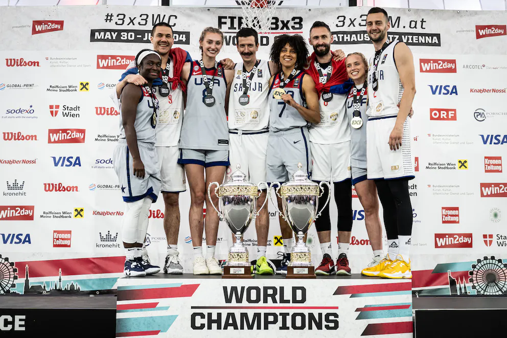 Mondial 3×3 2023 : Les Américaines championnes du monde, les Bleues reviennent argentées, les Australiennes bronzées
