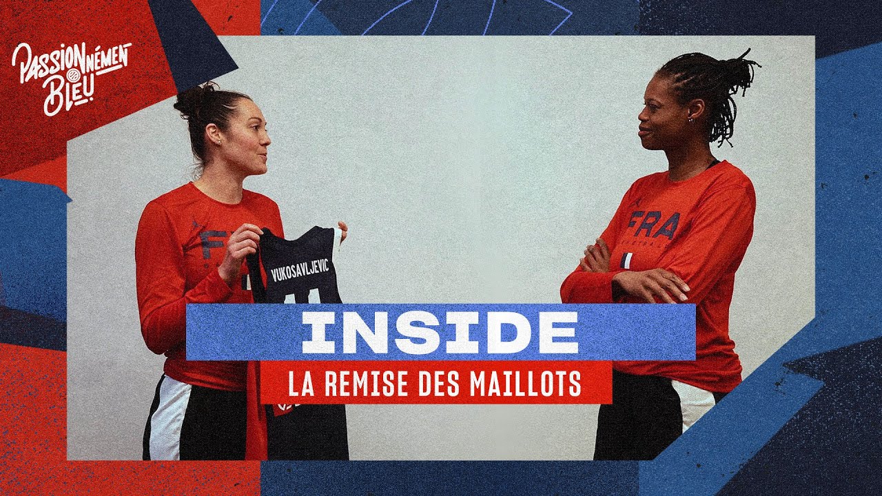 La remise des maillots avant l’Euro