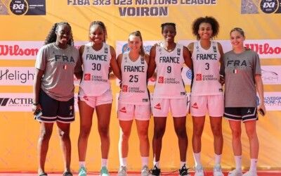 Nations League 3×3 U23 Etape 2 : Les Françaises inarrêtables, l’Israël gagne une place.