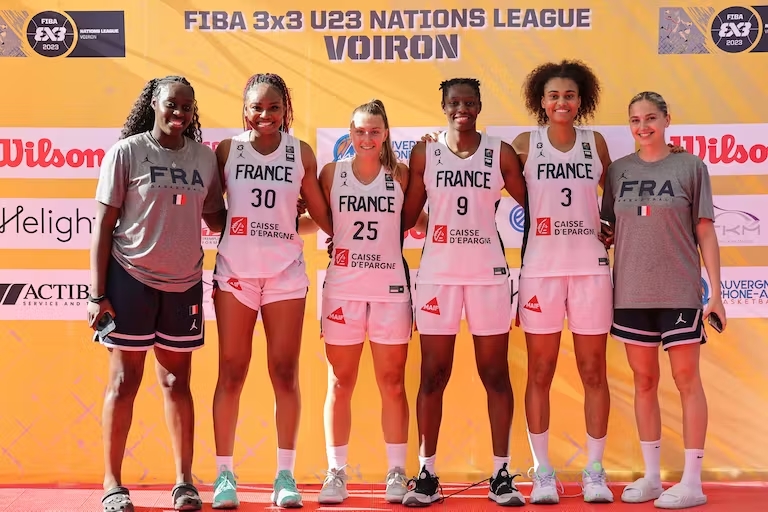 Nations League 3×3 U23 Etape 2 : Les Françaises inarrêtables, l’Israël gagne une place.
