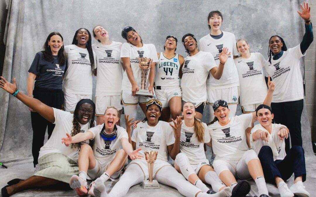 WNBA : Marine JOHANNES et New York remportent un premier trophée cette saison !