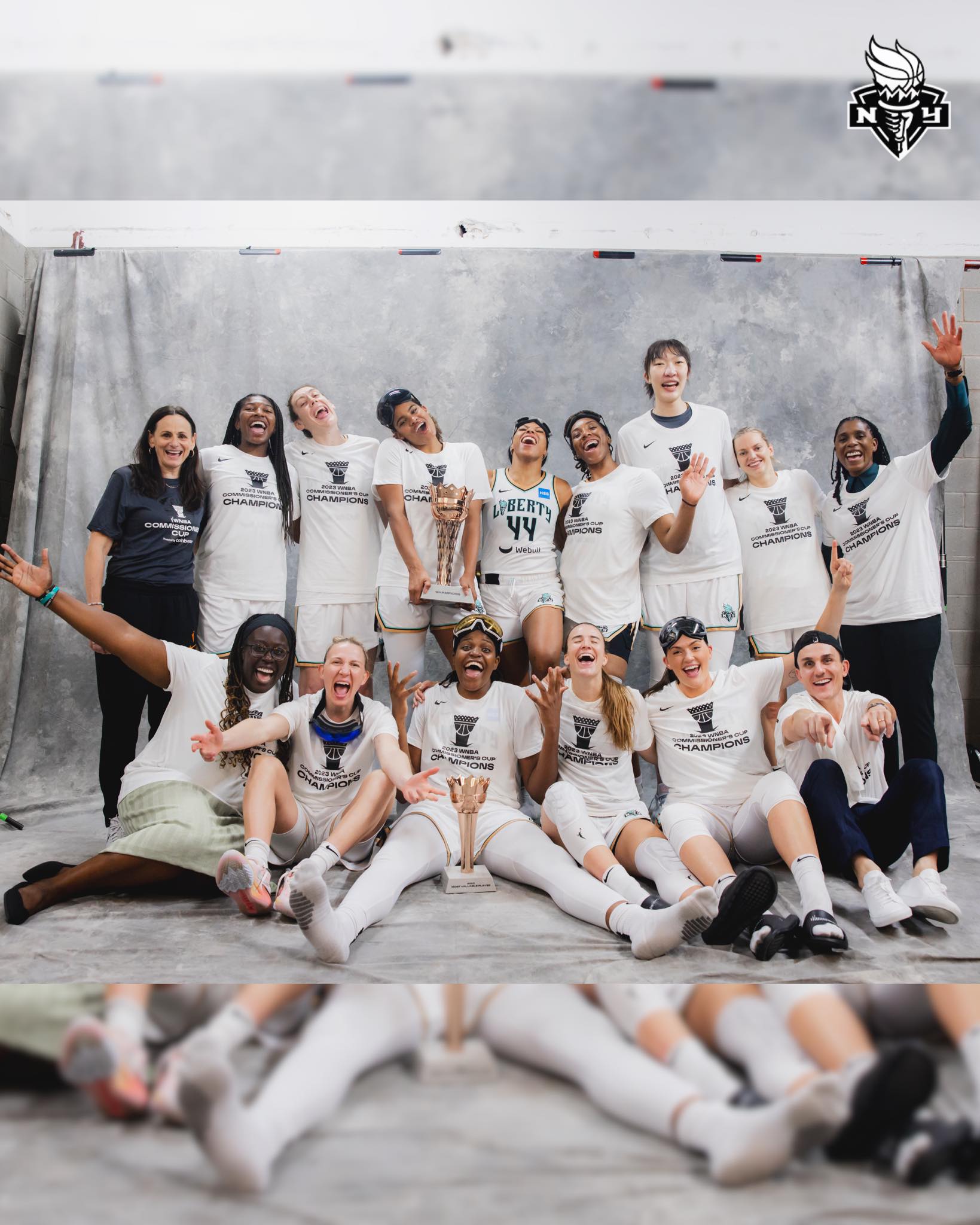 WNBA : Marine JOHANNES et New York remportent un premier trophée cette saison !