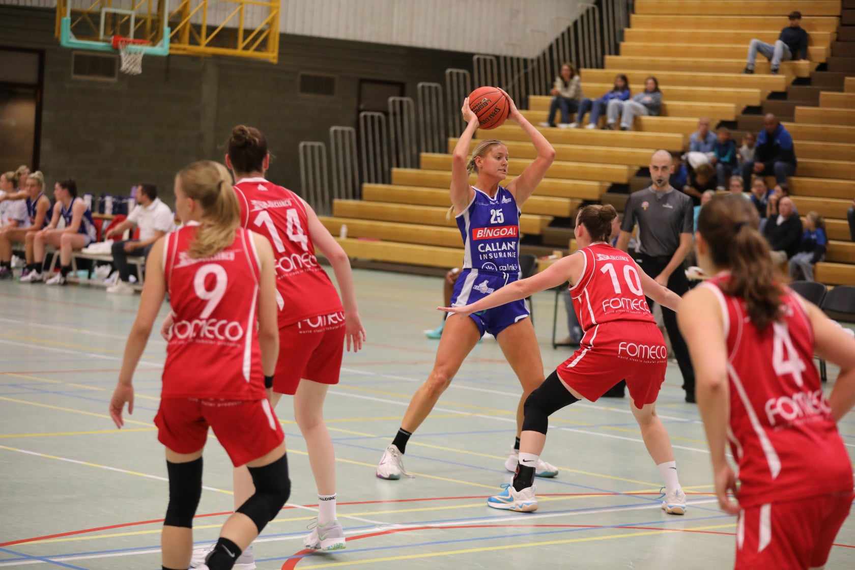 Belgique : Les Kangoeroes Malines sont bien à jour et partagent la tête avec Braine