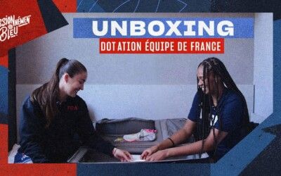 Déballage de la dotation des joueuses de l&rsquo;équipe de France en vidéo