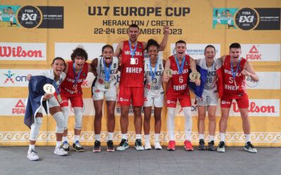 Euro U17 3×3 2023 : La France conserve son titre européen !