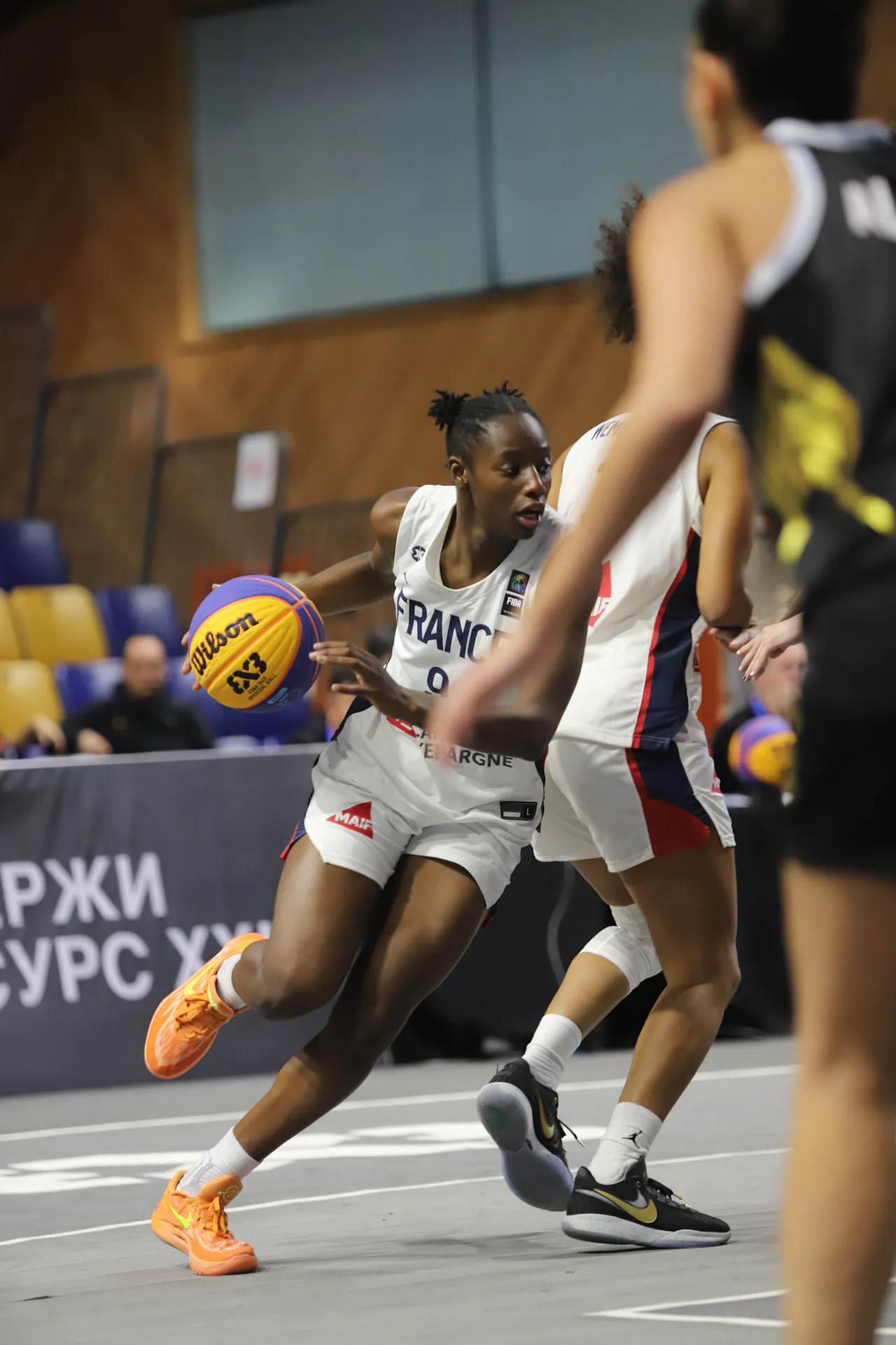 Le groupe France 3×3 modifié pour le stage de Charnay