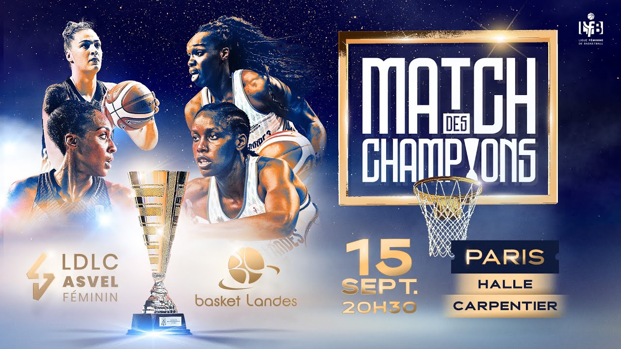 Match des Champions LFB 2023 : Le teaser