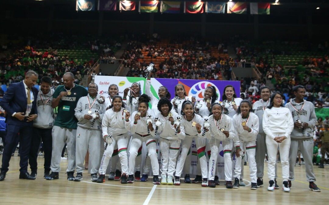 Madagascar remporte les tournois 5×5 et 3×3 des Jeux des Îles de l&rsquo;Océan Indien !