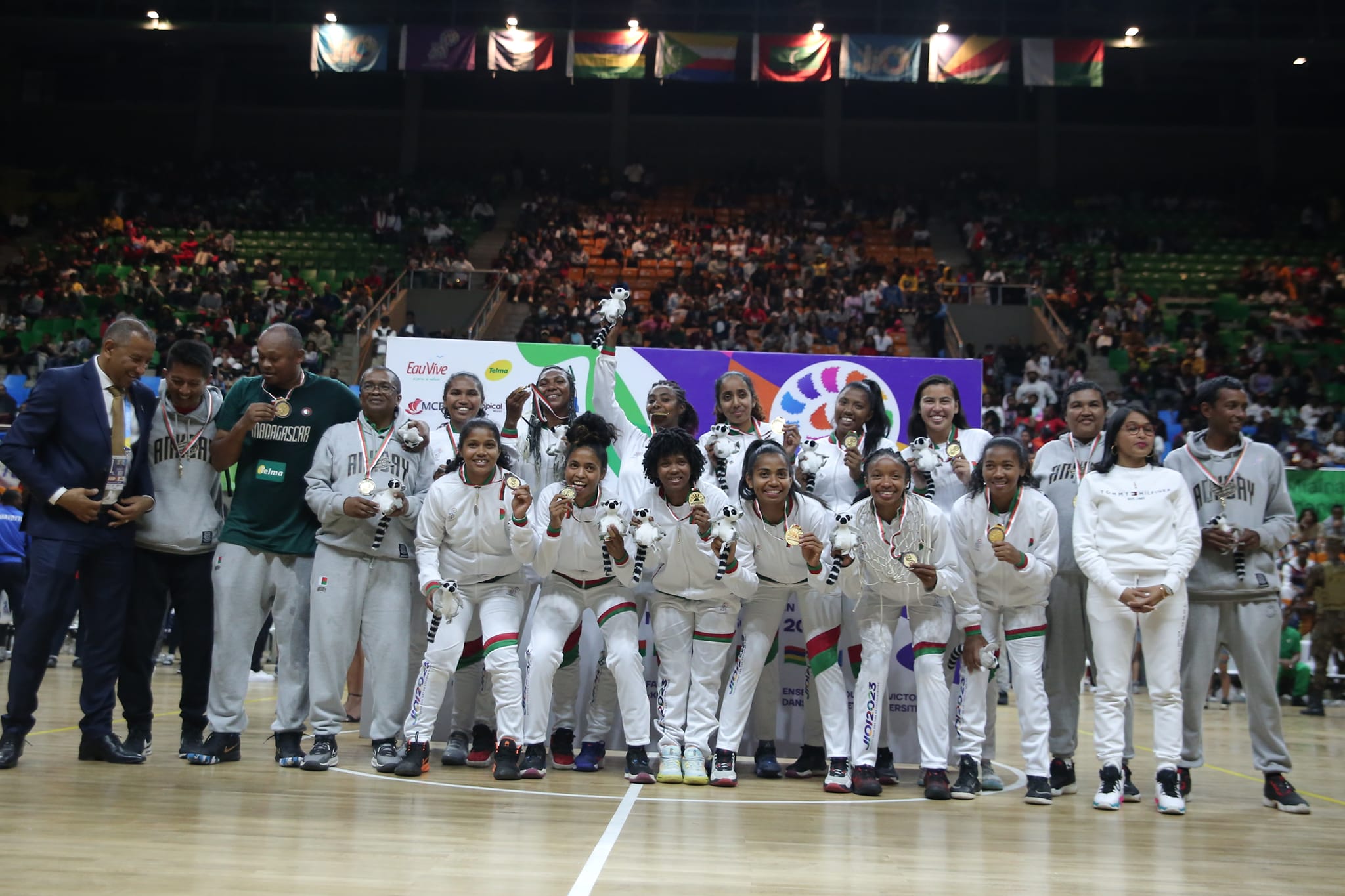Madagascar remporte les tournois 5×5 et 3×3 des Jeux des Îles de l’Océan Indien !