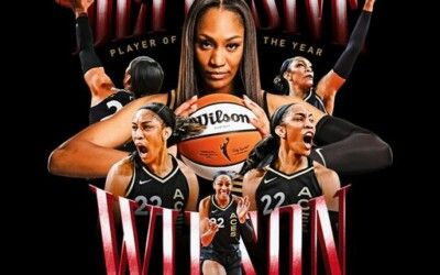 WNBA : A’Ja WILSON (Las Vegas) a été de nouveau désignée Défenseure de l’Année