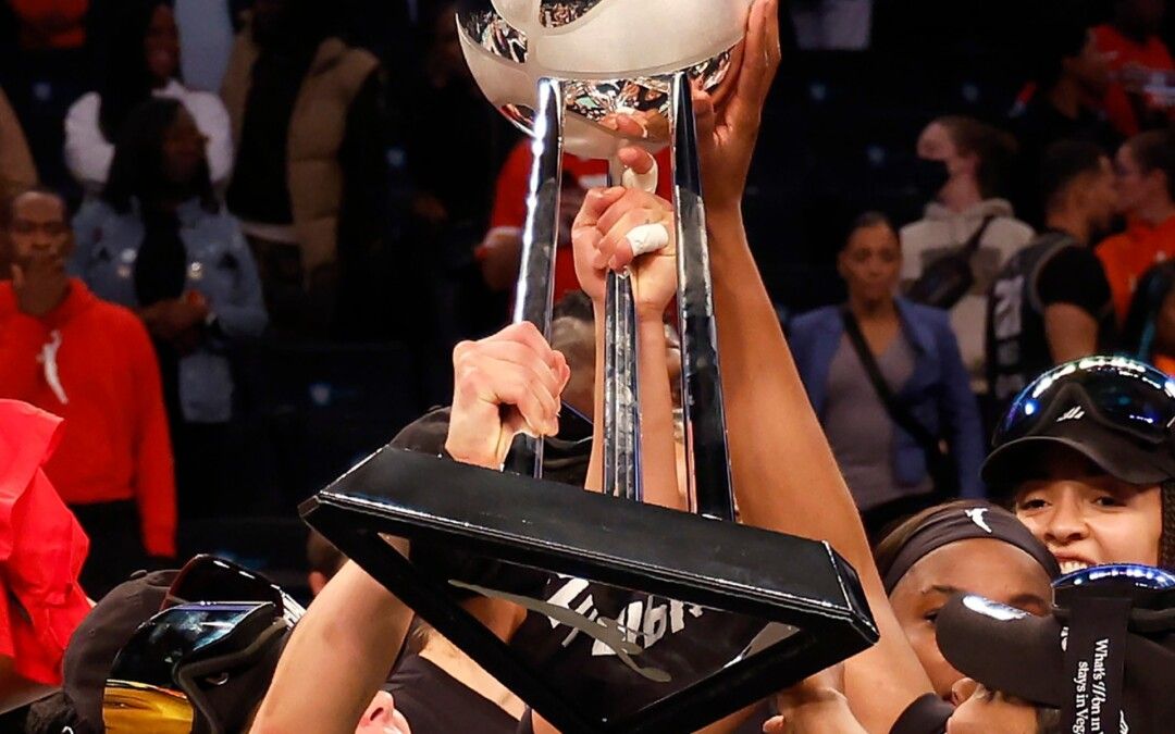 WNBA : New York, trop juste pour contester la suprématie de Las Vegas, qui s&rsquo;adjuge un deuxième titre de suite