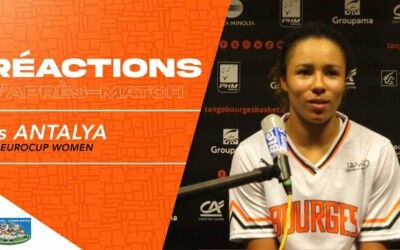 Eurocoupe : Conférence de presse après Bourges – Antalya