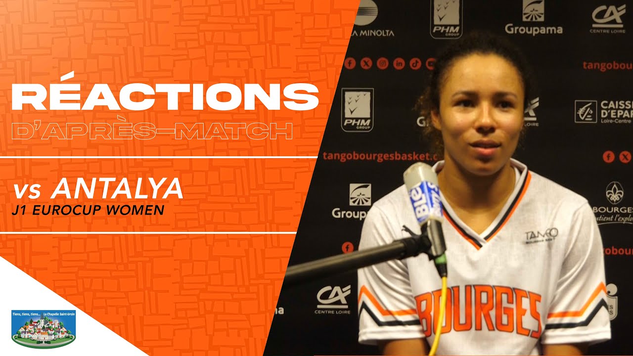 Eurocoupe : Conférence de presse après Bourges – Antalya