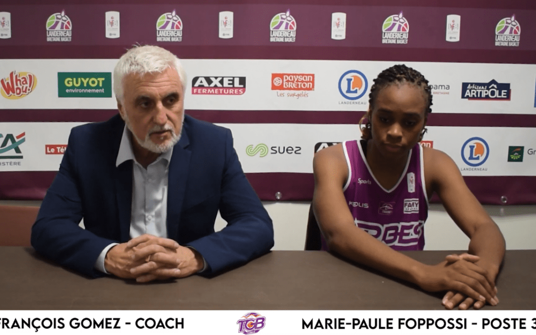 LFB : Conférence de presse après Landerneau B. B. – Tarbes