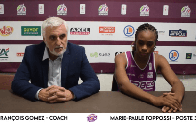 LFB : Conférence de presse après Landerneau B. B. – Tarbes