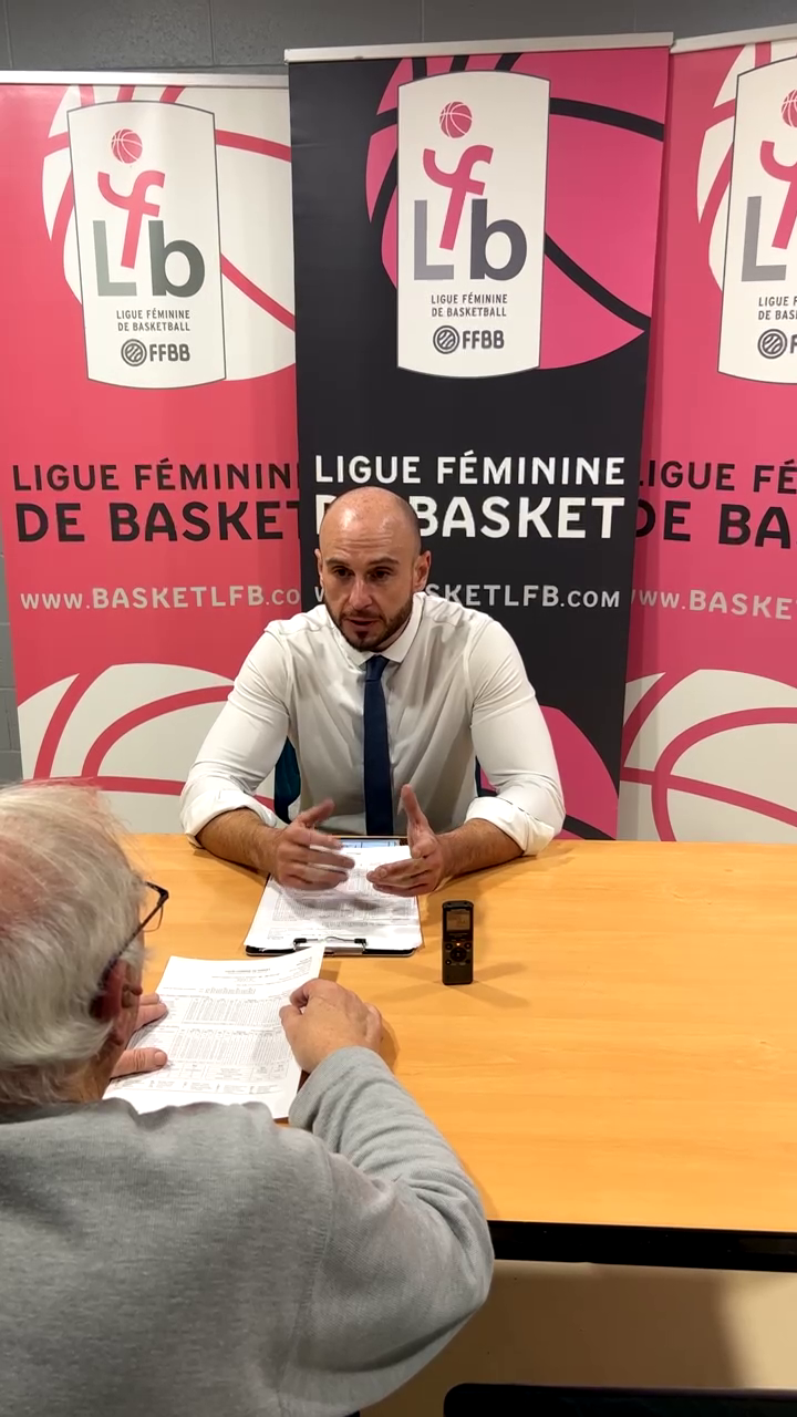 LFB : Réaction de Julien PINCEMIN après St Amand – Angers