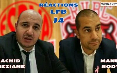 LFB : Conférence de presse après Villeneuve d’Ascq – La Roche-Vendée