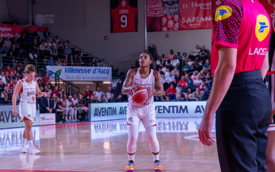 LFB : Villeneuve d&rsquo;Ascq domine Bourges au terme d&rsquo;un beau combat !