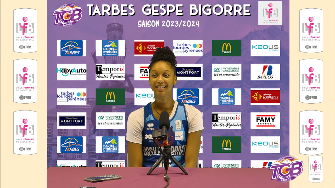 LFB : Conférence de presse après Tarbes – Basket Landes