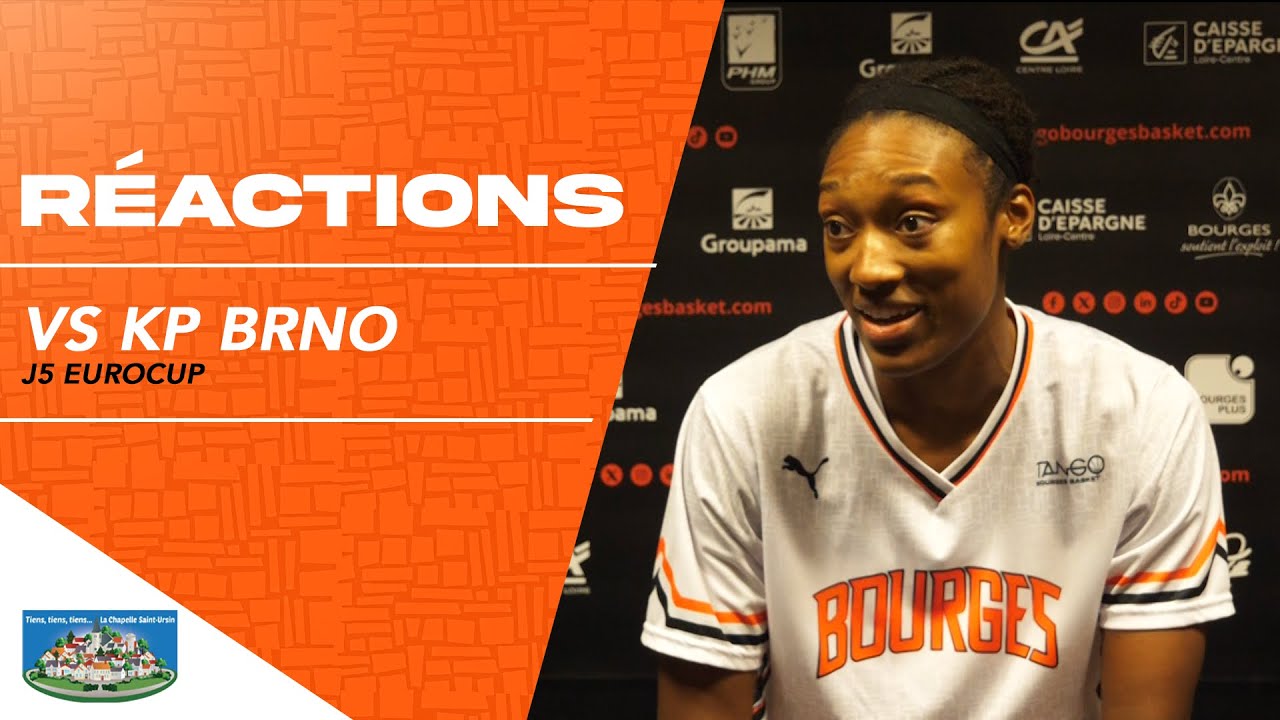 Eurocoupe : Conférence de presse après Bourges – K. P. Brno