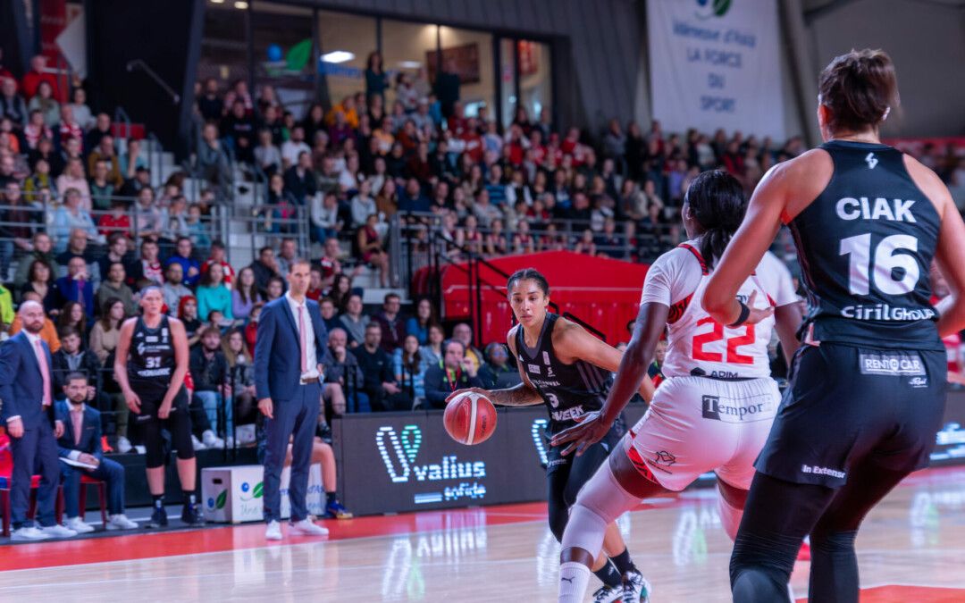 LFB : Le LDLC ASVEL Féminin inflige à Villeneuve d&rsquo;Ascq son premier revers, Bourges en embuscade, le BLMA en grande forme