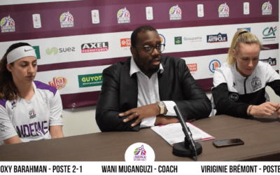 LFB : Conférence de presse après Landerneau B. B. – Charnay