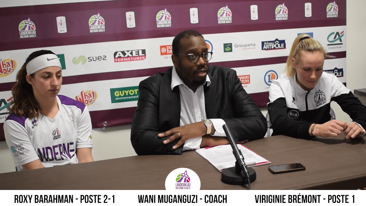 LFB : Conférence de presse après Landerneau B. B. – Charnay