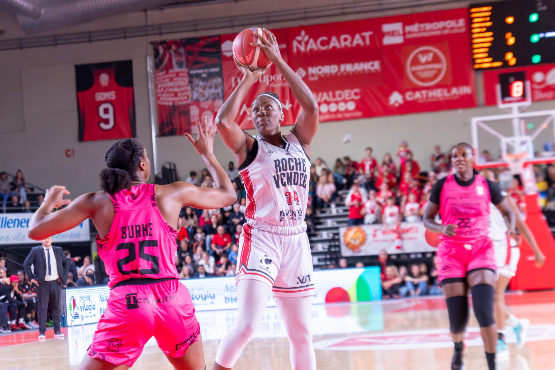 LFB : La Roche-Vendée dispose de Landerneau B. B. au terme d’un match âpre