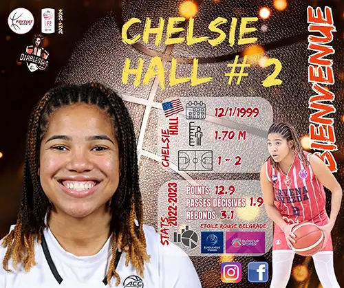 Ligue 2 : Feytiat ajuste son effectif : Chelsie HALL arrive