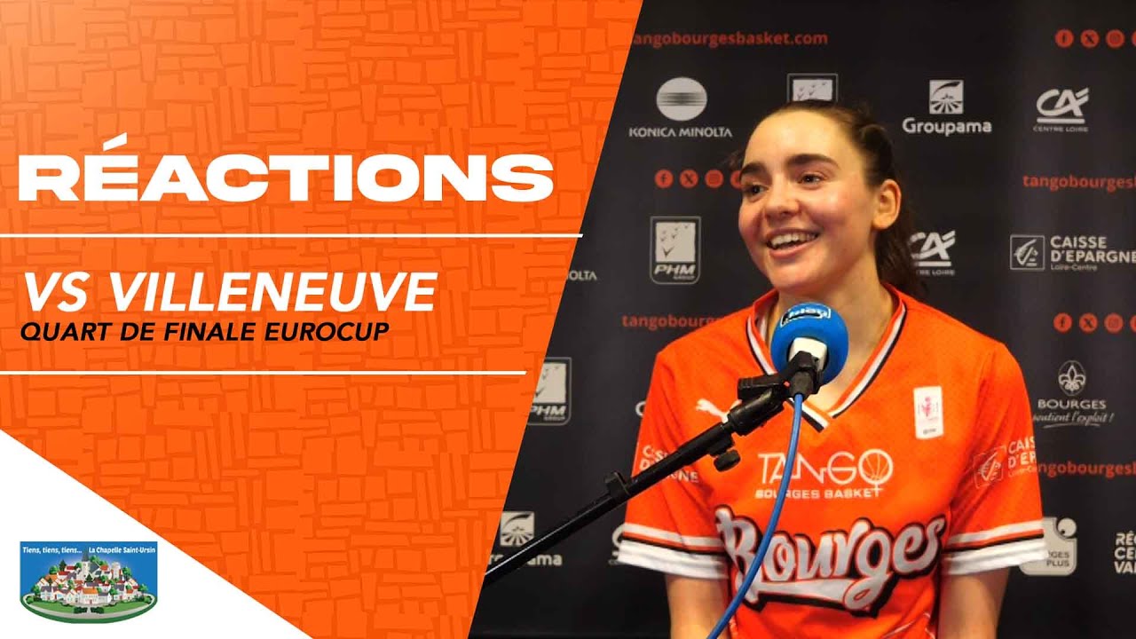 Coupe de France : Conférence de presse après Bourges – Villeneuve d’Ascq