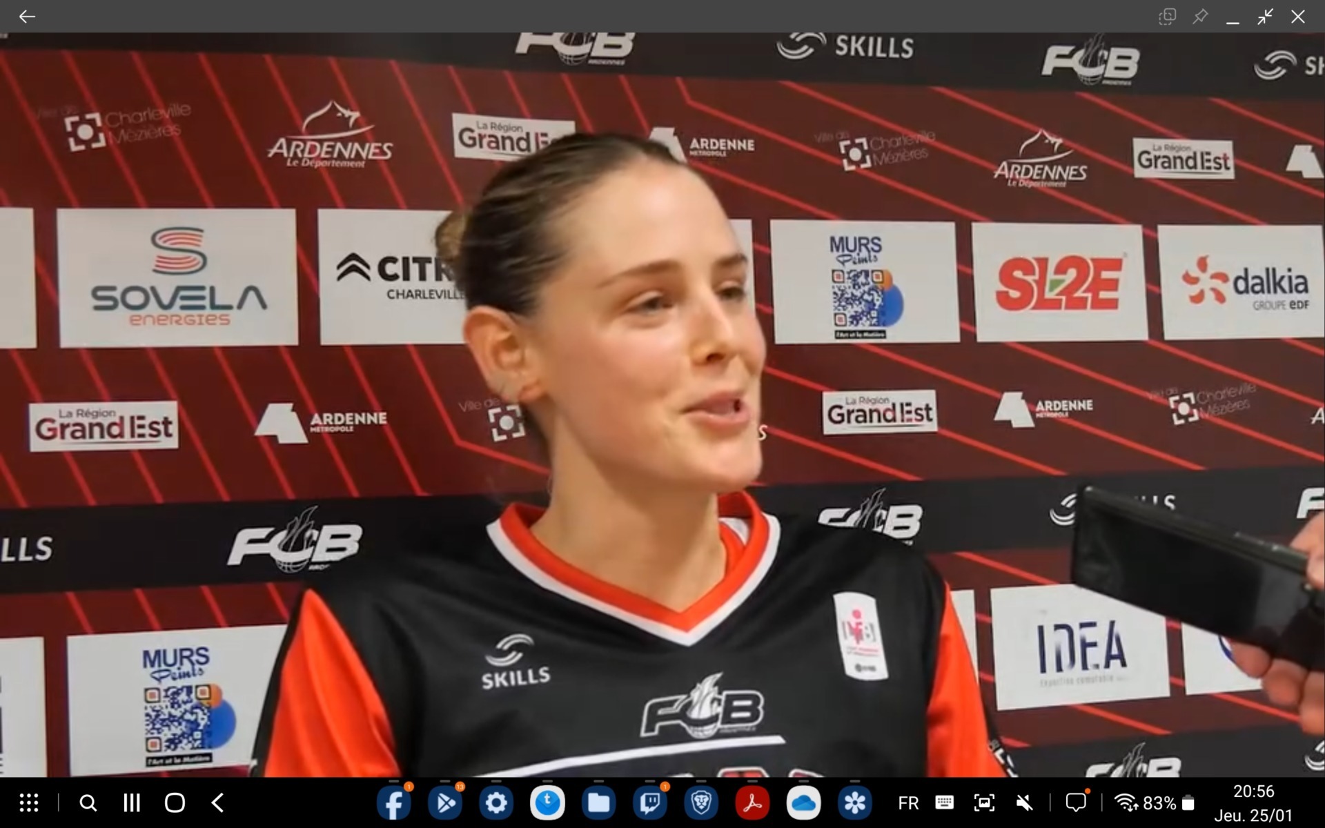 LFB : Conférence de presse après Charleville-Mézières – Tarbes