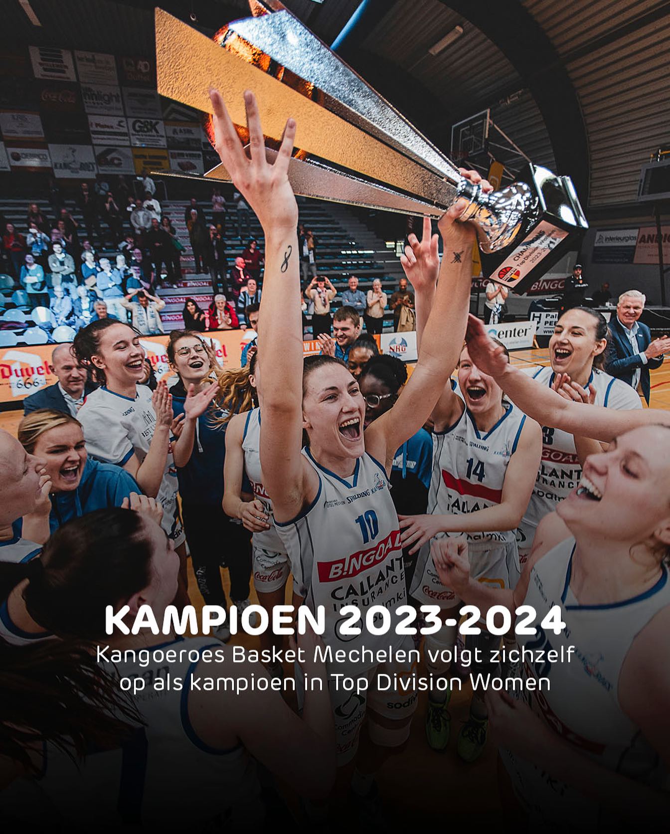 Belgique : Au bout du suspense, les Kangoeroes Malines décrochent un nouveau doublé coupe-championnat