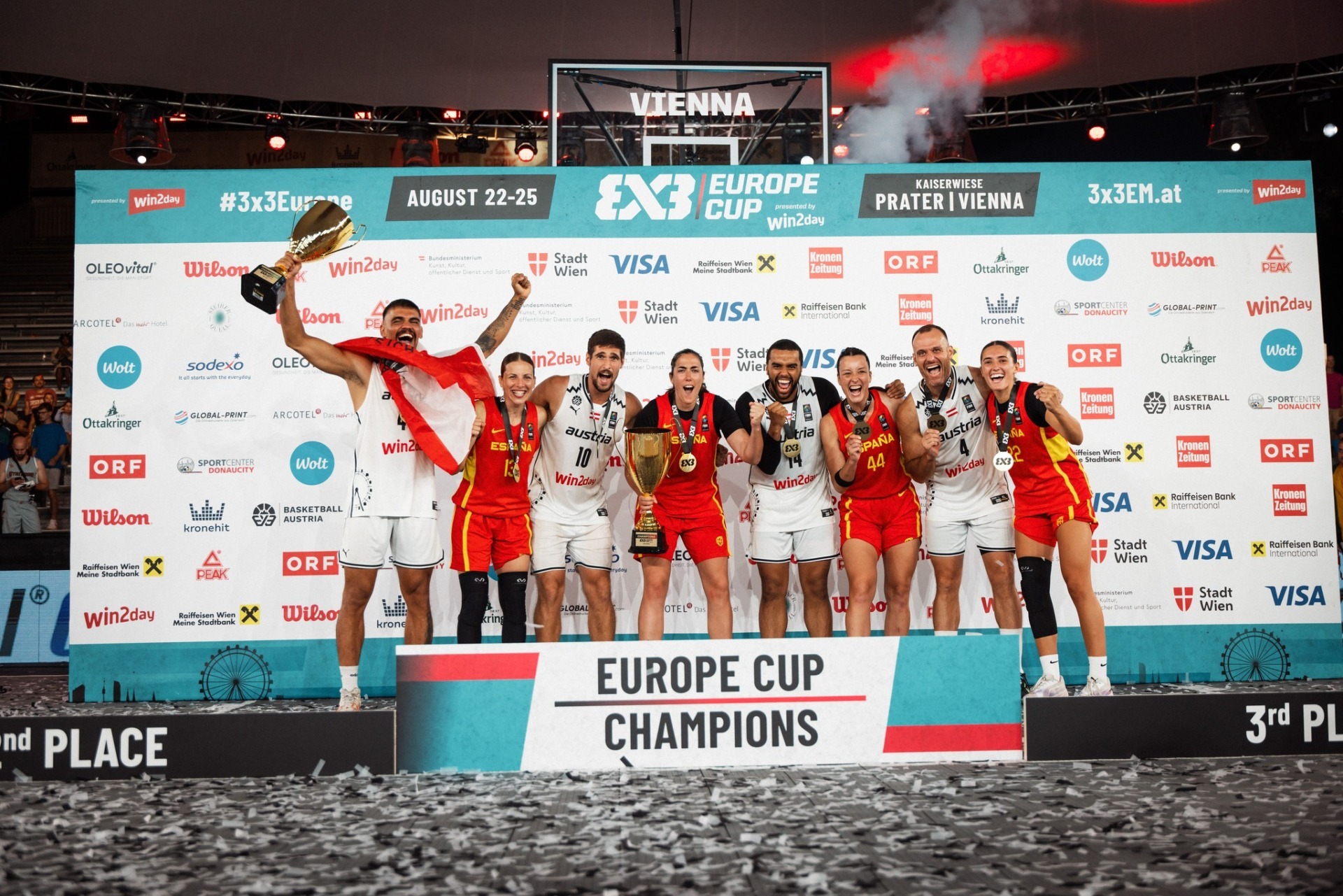 Euro 3×3 2024 : Battues par l’Espagne, les Bleues reviennent de Vienne avec la médaille d’argent