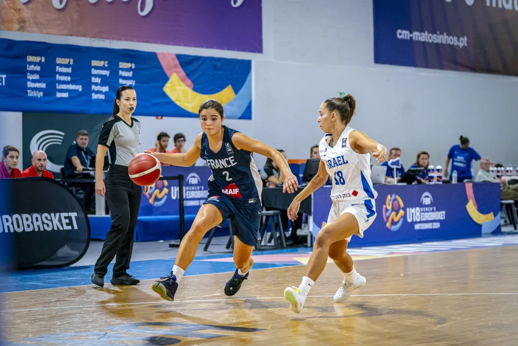 Euro U18 2024 : Deux sur deux pour les Françaises qui joueront la 1ère place en fin d’après-midi contre la Finlande