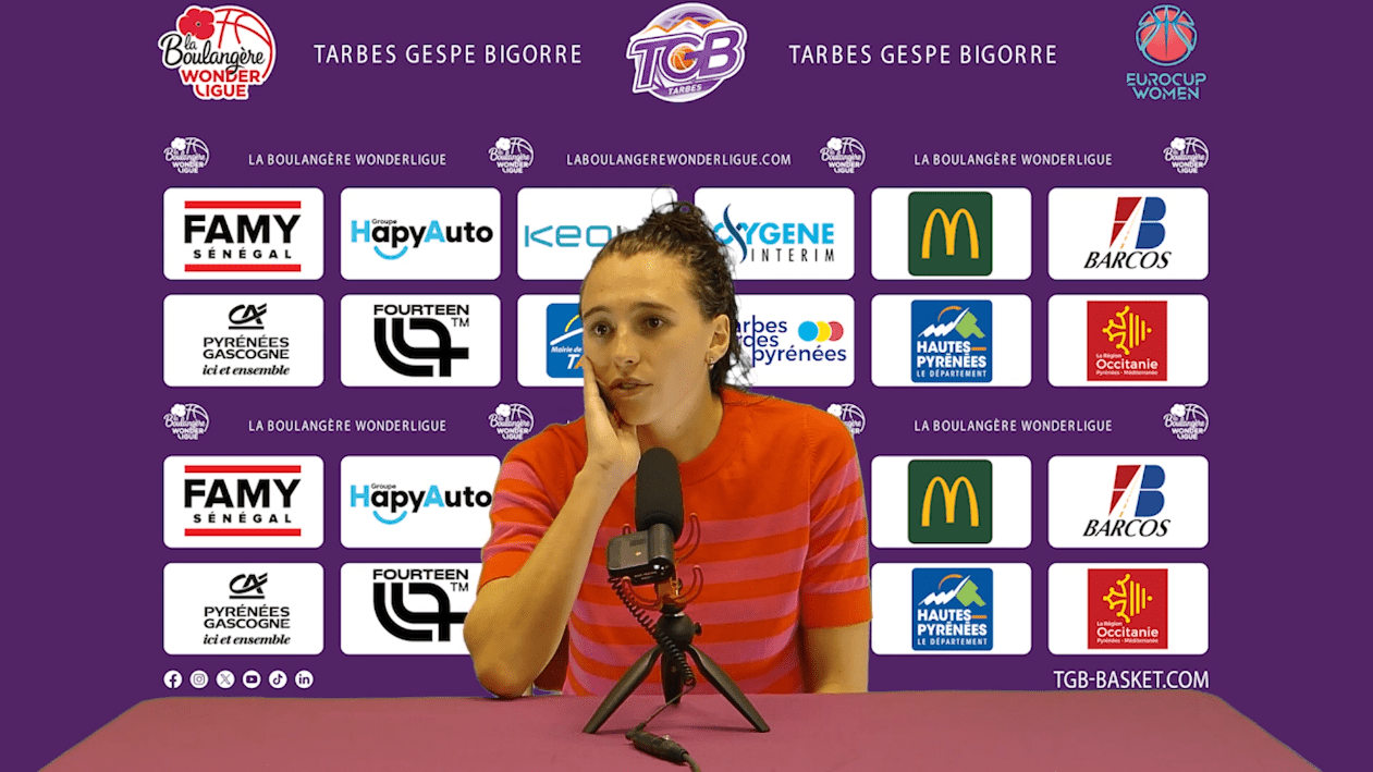 LBWL : Conférence de presse après Tarbes – Charleville-Mézières