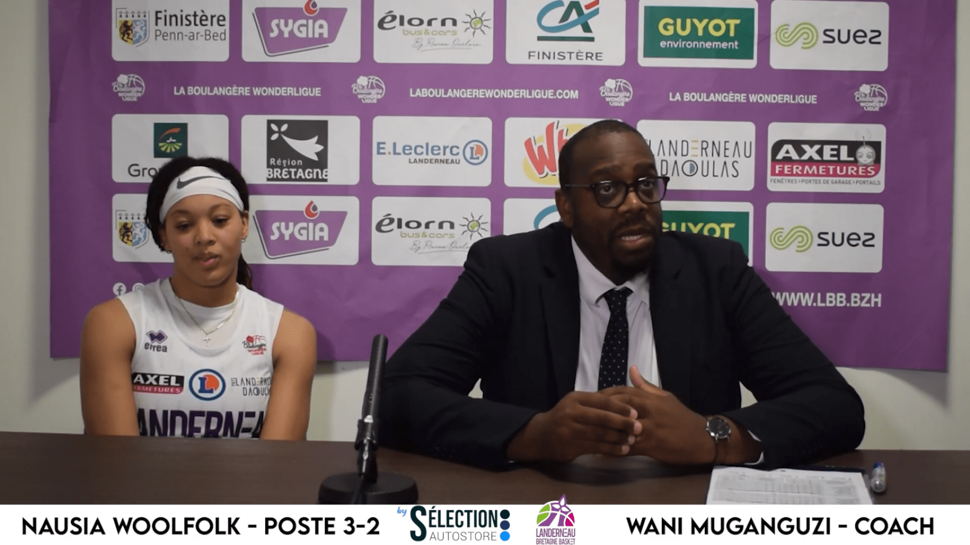 LBWL : Conférence de presse après Landerneau B. B. – Chartres