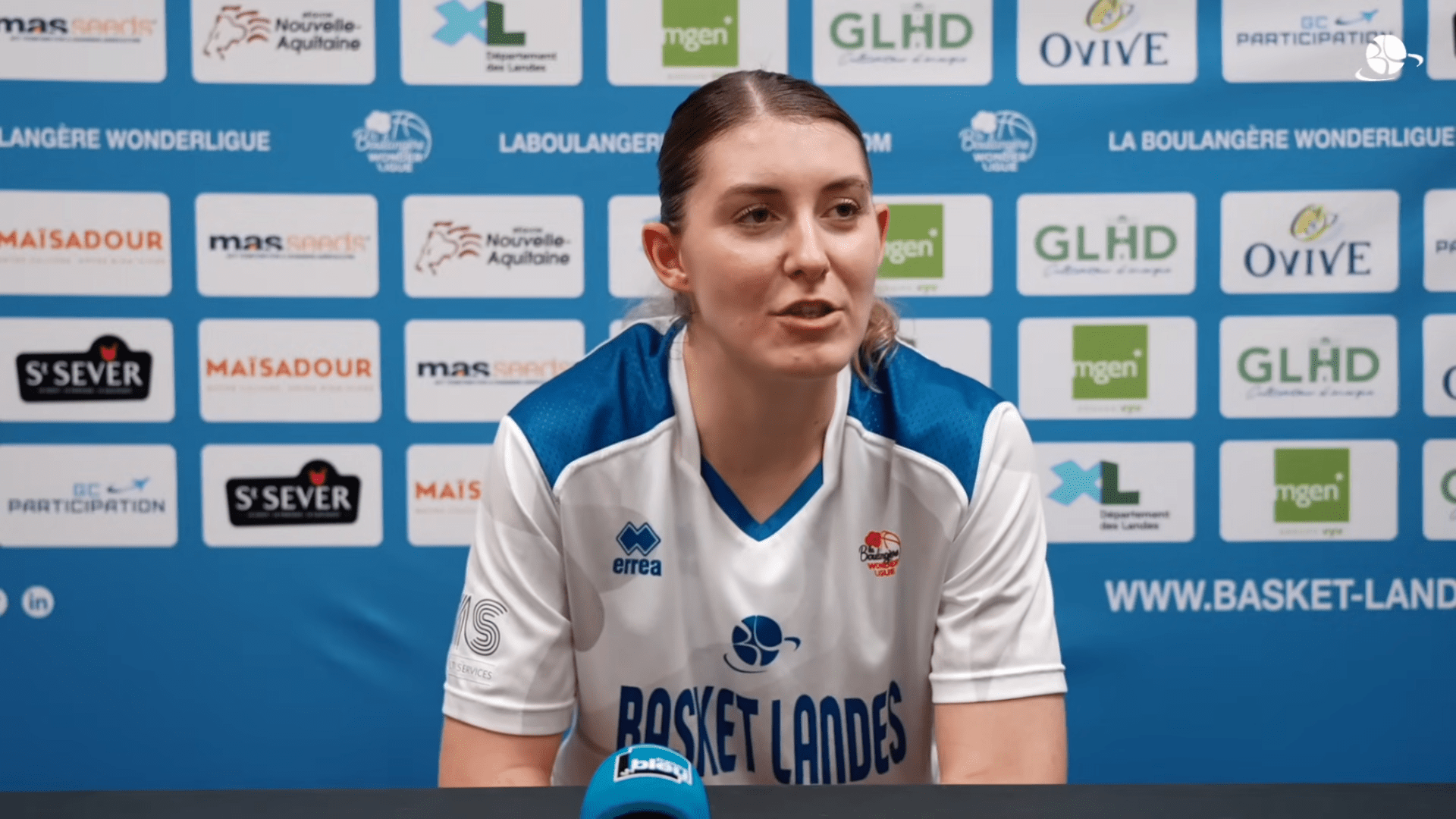 LBWL : Conférence de presse après Basket Landes – Chartres
