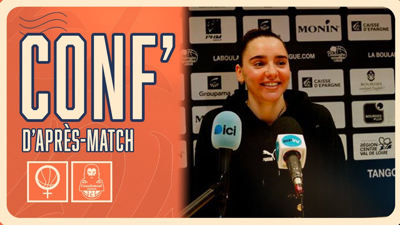 Euroligue : Conférence de presse après Bourges – Saragosse