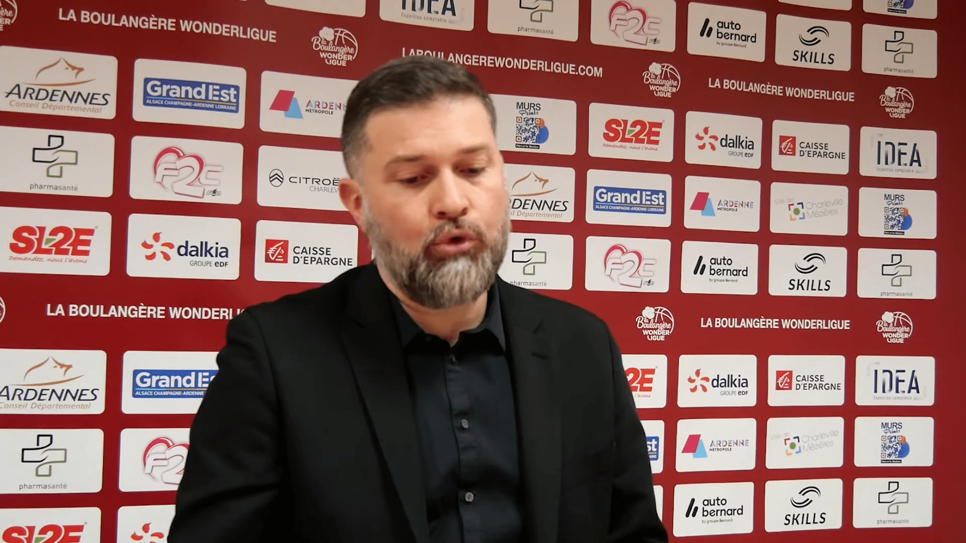 LBWL : Conférence de presse après Charleville-Mézières – Villeneuve d’Ascq