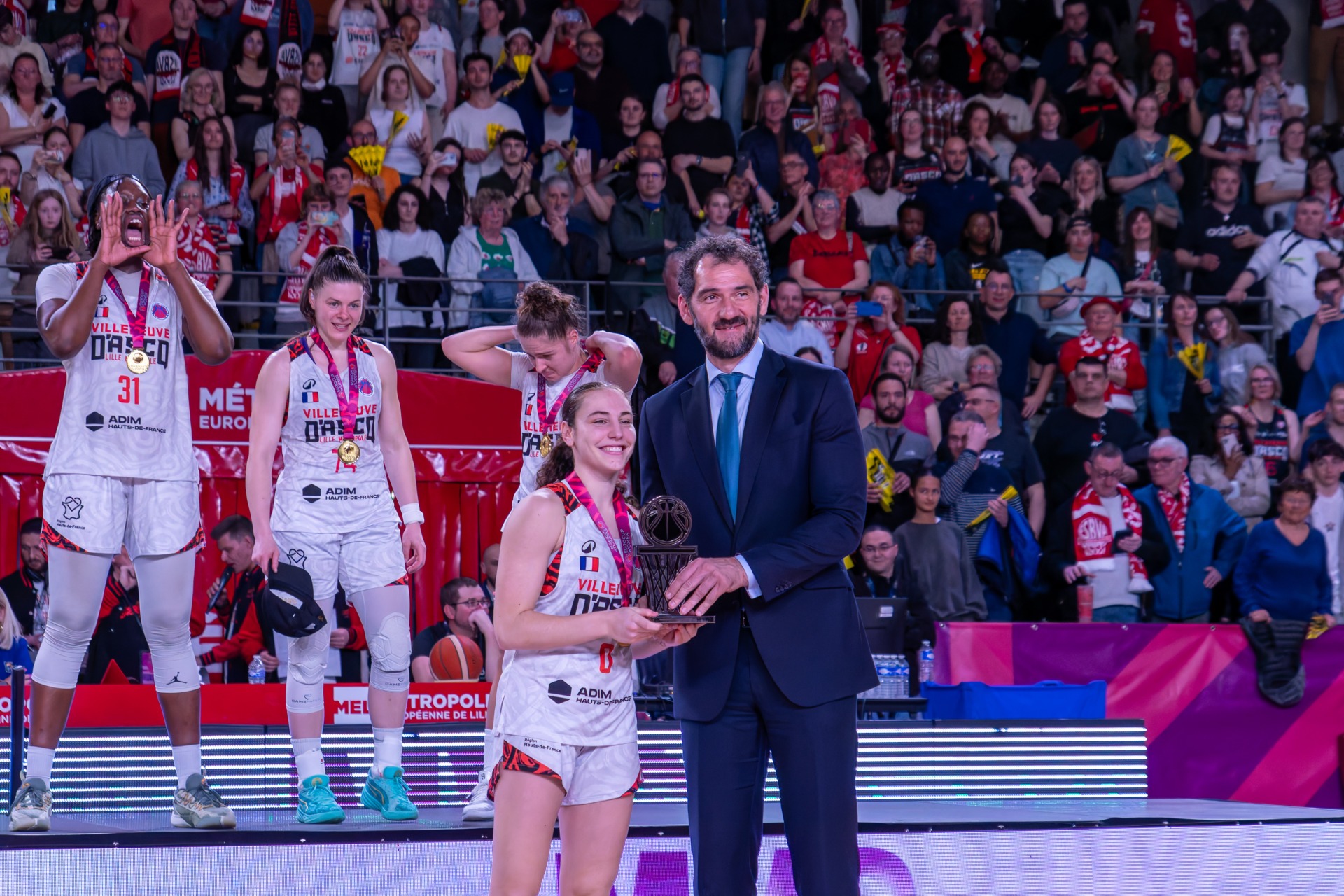 Carla LEITE va (déjà) quitter Villeneuve d’Ascq et rejoindra l’Espagne la saison prochaine