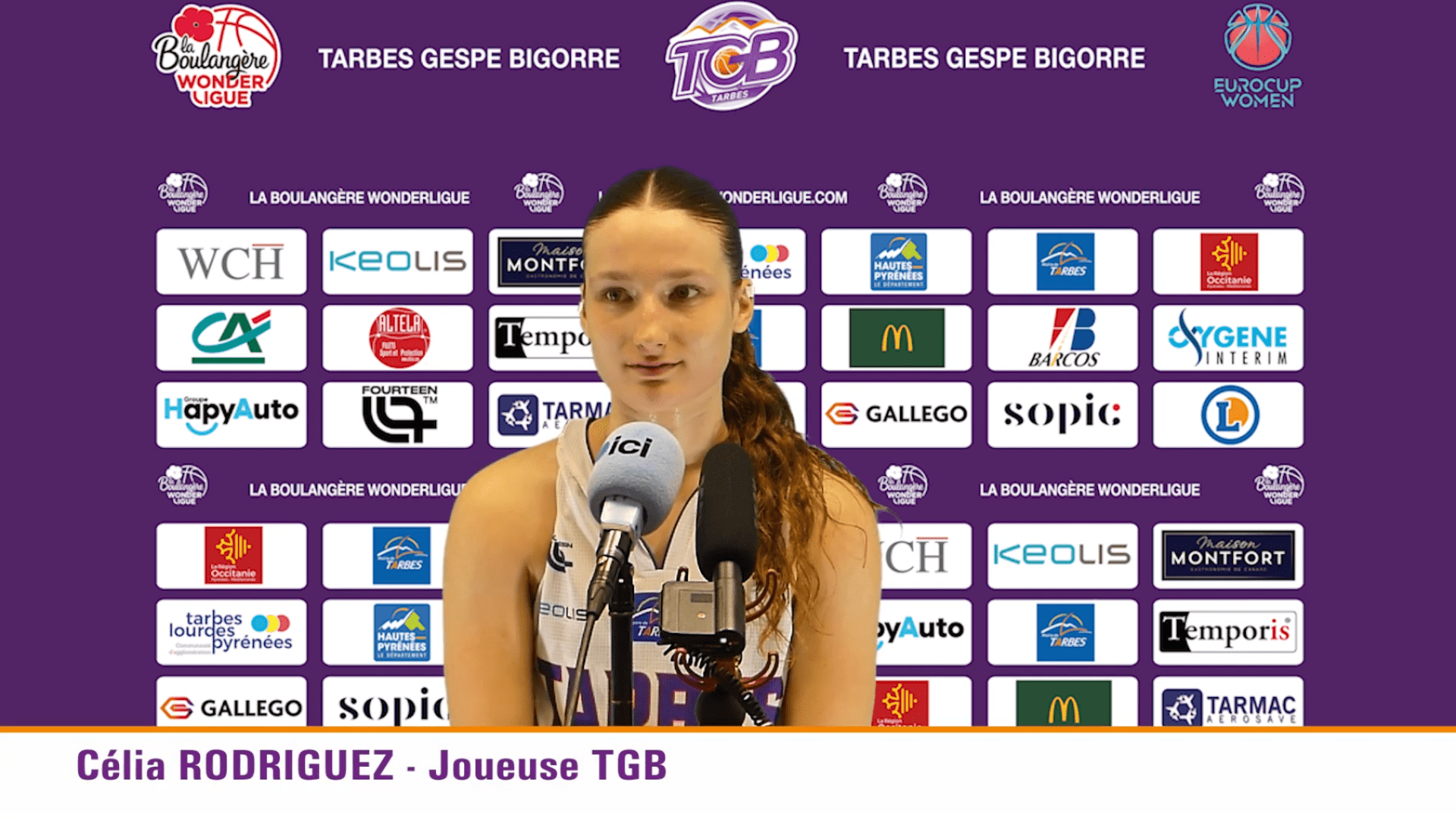 LBWL : Conférence de presse après Tarbes – Chartres