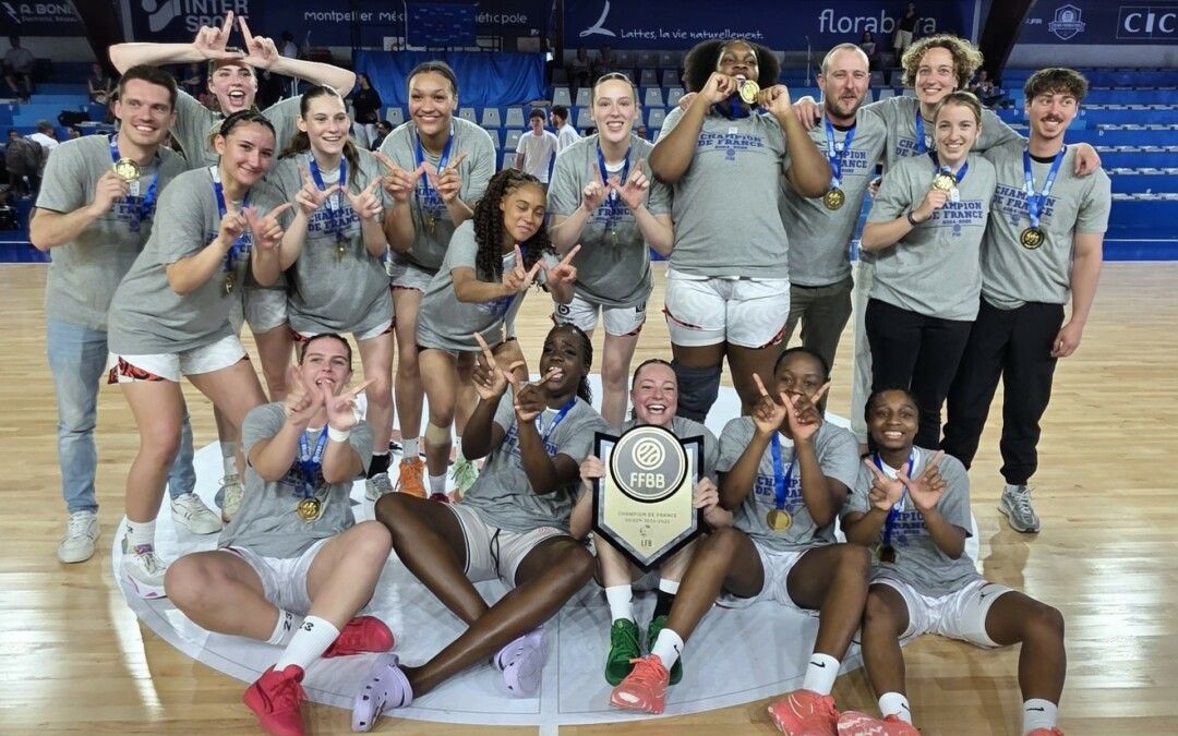 Espoirs : Les jeunes guerrières de Villeneuve d&rsquo;Ascq Championnes de France Espoirs 2025