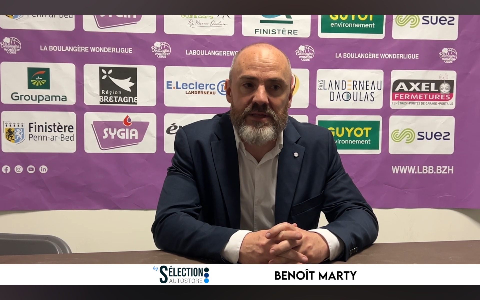 LBWL : Conférence de presse après Landerneau B. B. – Chartres