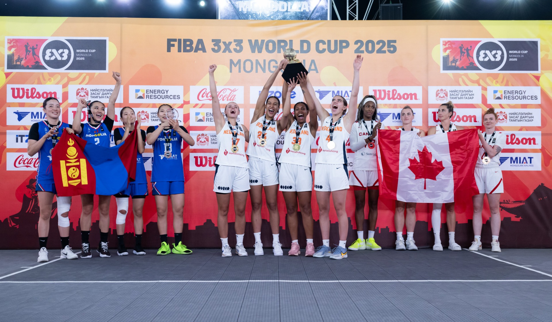 Mondial 3×3 2025 : Les Néerlandaises titrées pour la première fois !