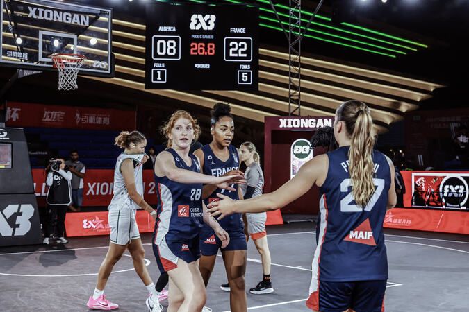 Mondial U23 3×3 2025 : La France invaincue défiera la Chine en quart de finale !